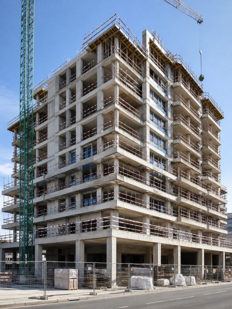 avance de obra · estructura
